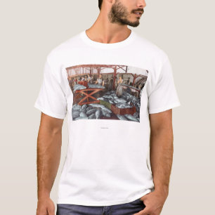 Interior View of a Salmon Cannery T-Shirt