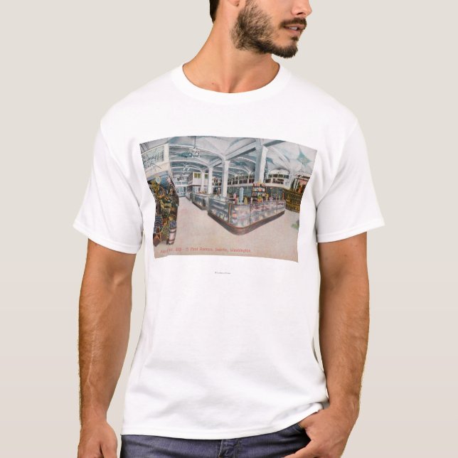 Interior View of Augustine & Kyer Bakery T-Shirt (Front)