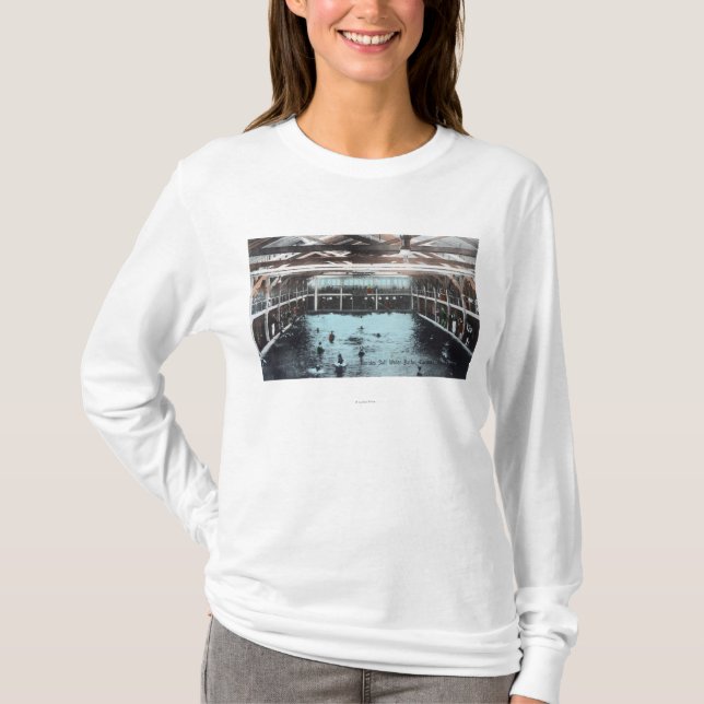 Interior View of Nerides Salt Water Baths T-Shirt (Front)