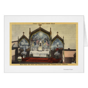 Interior View of St. Anne's Church