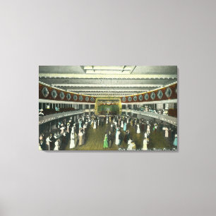 Interior View of the Casino Ball Room Canvas Print
