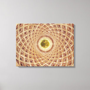 Interior view of the Cupola in the Chapel Canvas Print