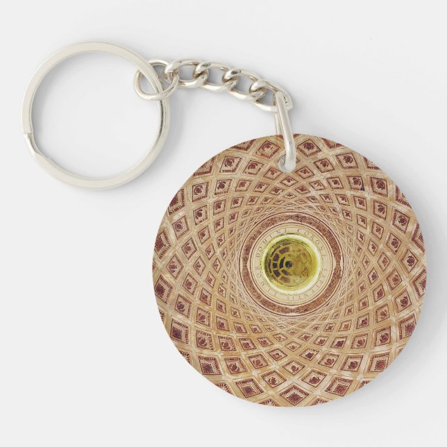 Interior view of the Cupola in the Chapel Key Ring (Front)