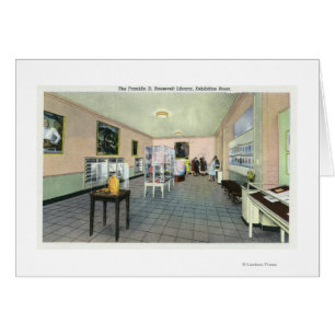 Interior View of the FDR Library, Exhibition