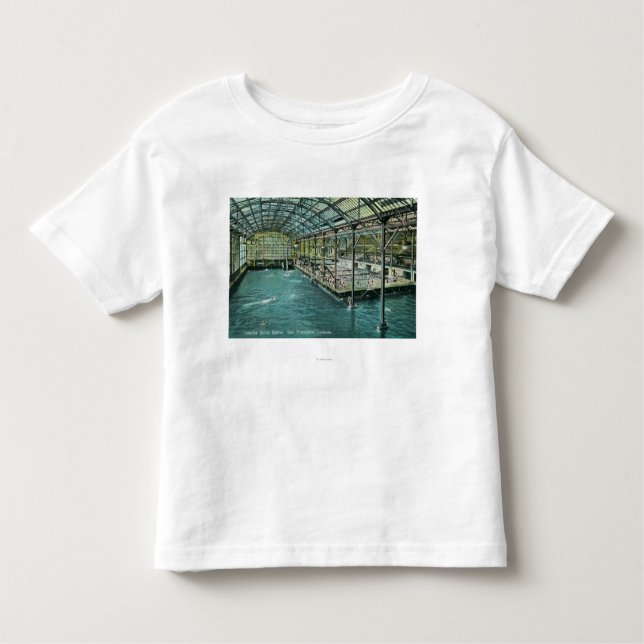 Interior View of the Indoor Sutro Baths Toddler T-Shirt (Front)