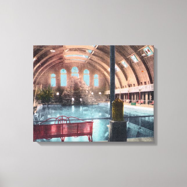 Interior View of the NatatoriumBoise, ID Canvas Print (Front)