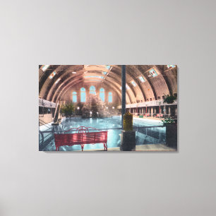 Interior View of the NatatoriumBoise, ID Canvas Print
