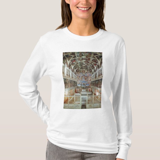 Interior view of the Sistine Chapel T-Shirt (Front)