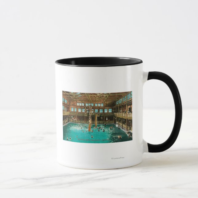 Interior View of the Swimming Baths Mug (Right)