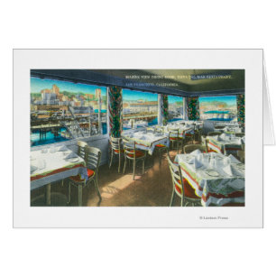 Interior View of the Vista del Mar Restaurant