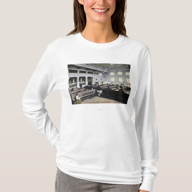 Interior View of Union Station T-Shirt (Front)
