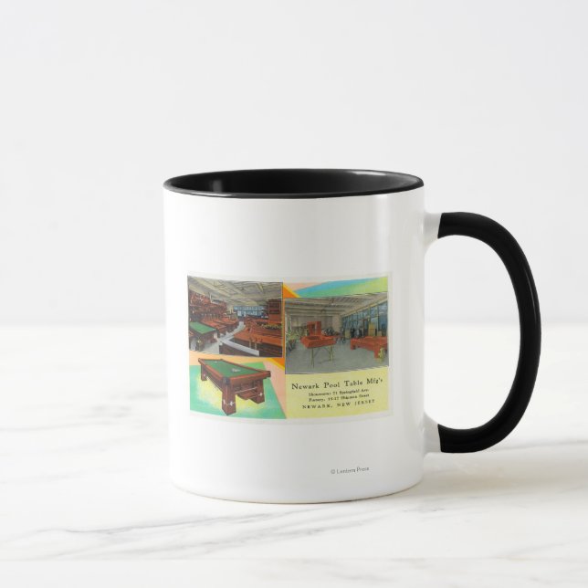 Interior Views of Newark Pool Table Mug (Right)