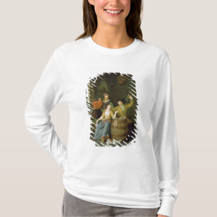 Interior with a couple celebrating T-Shirt