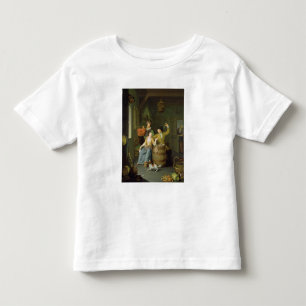 Interior with a couple celebrating toddler T-Shirt