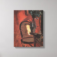 Interior with Chair and Plant by Anna Ancher