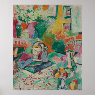 Interior with Little Girl Matisse Poster