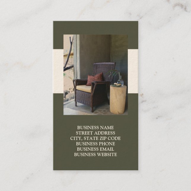 Interiors or Staging Business Cards (Front)