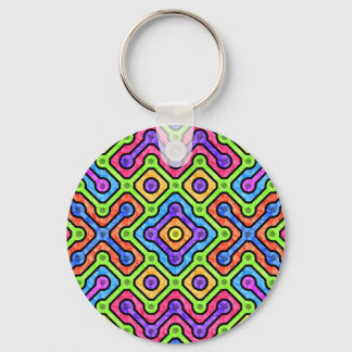 Interlaced Nexus Key Ring