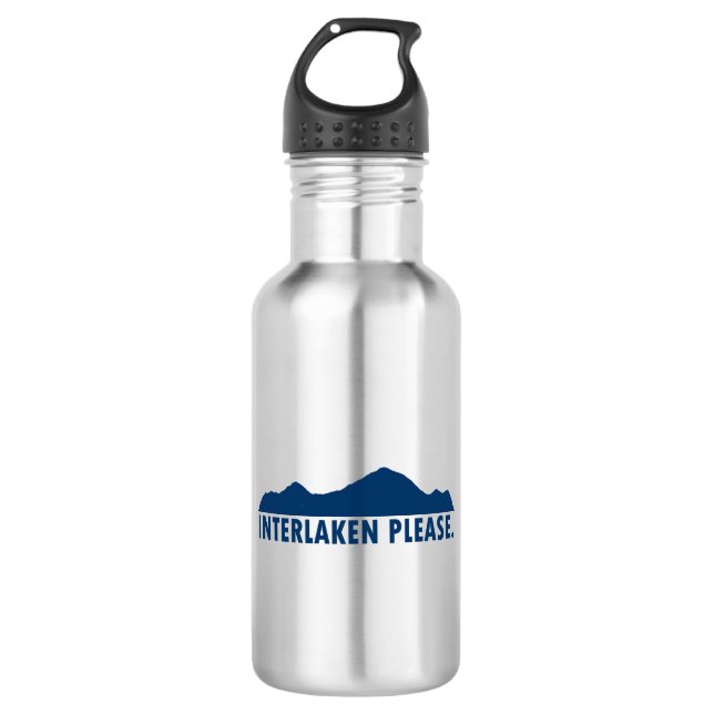 Interlaken Switzerland Please 532 Ml Water Bottle (Front)