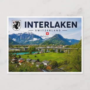 Interlaken - Switzerland Postcard