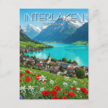 Interlaken Switzerland Travel Springtime