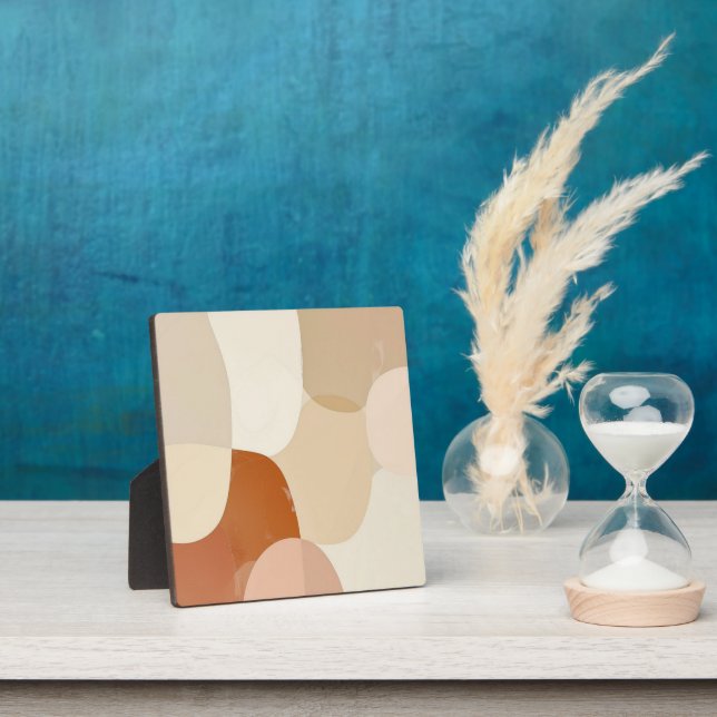 Interlocking Earth Tones Plaque (Insitu)