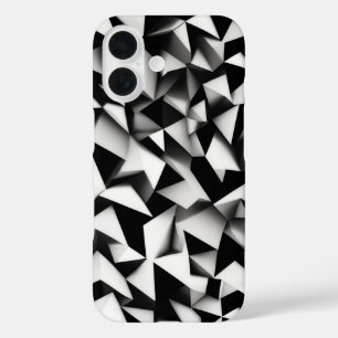 Interlocking Triangles Line Art iPhone 16 Case