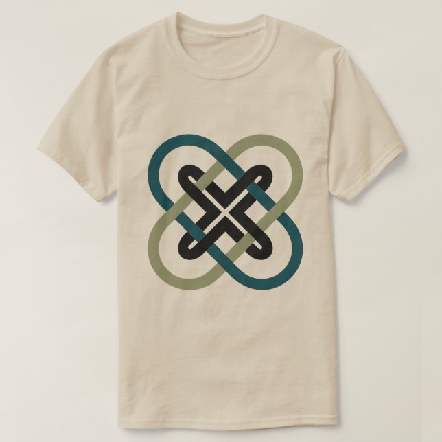 Interlocking X Men's T-Shirt  (Design Front)