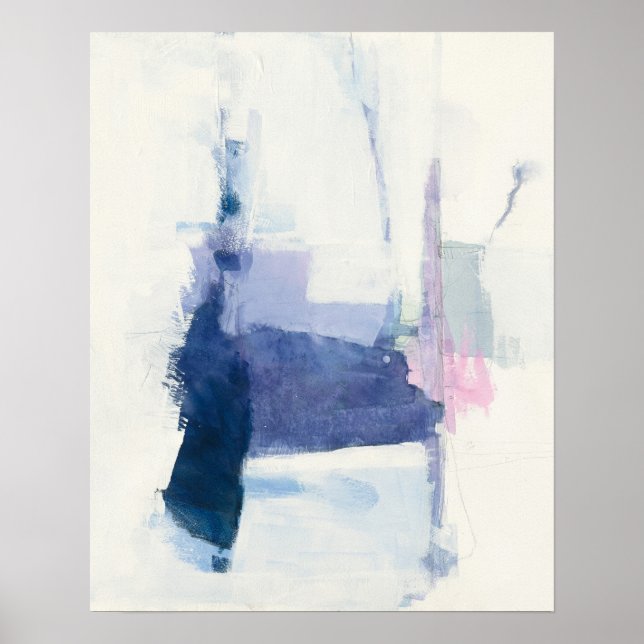 Interlude | Abstract In Blue Poster (Front)