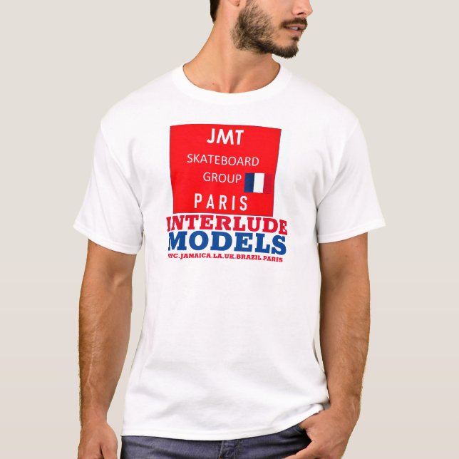 INTERLUDE MODELS Men's Basic T-Shirt (Front)