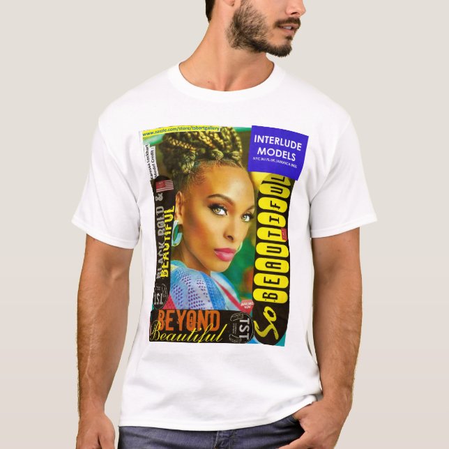 INTERLUDE MODELS  Men's Basic T-Shirt (Front)