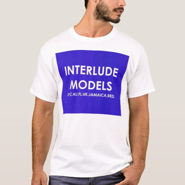 INTERLUDE MODELS Men's Basic T-Shirt (Front)