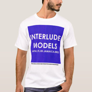 INTERLUDE MODELS  MERCH Basic Dark T-Shirt
