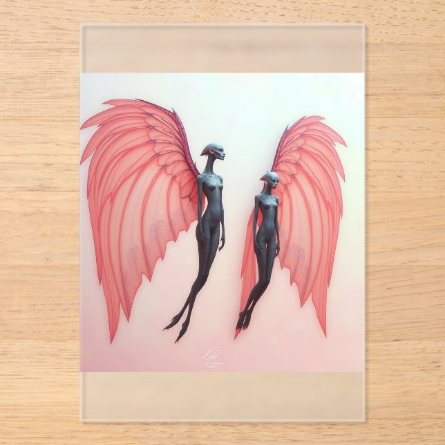 "Intermediate Guardians" Acrylic Invitations (Front)