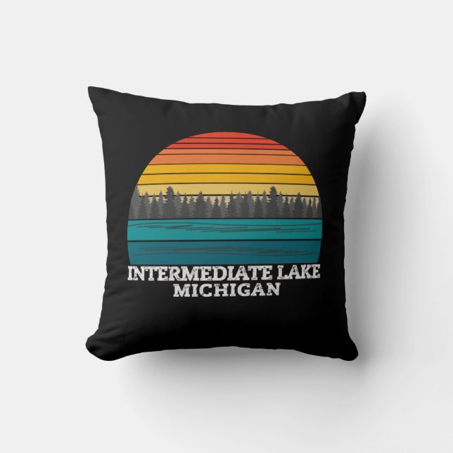 Intermediate Lake Michigan Cushion (Front)