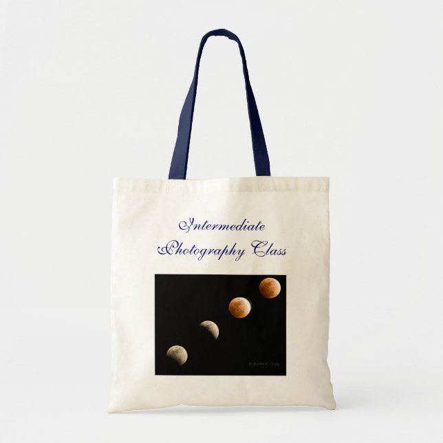 Intermediate Photography Class Tote Bag (Front)