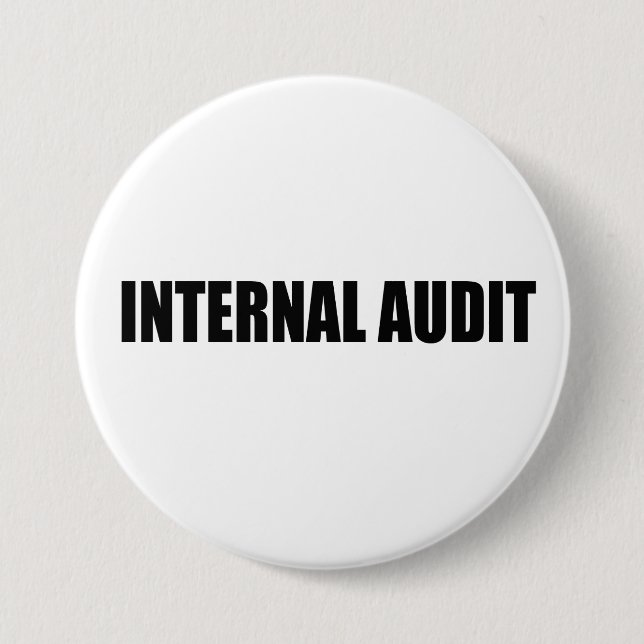 INTERNAL AUDIT BADGE BUTTON (Front)