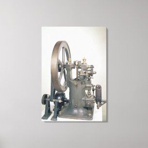 Internal combustion engine, 1876 canvas print