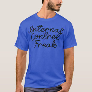 Internal Control Freak Black and White T-Shirt
