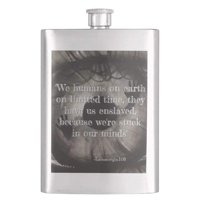 Internal Prison Hip Flask (Front)
