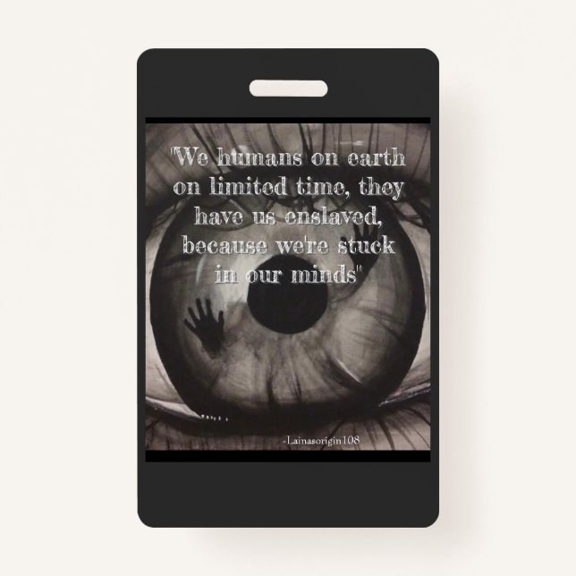 Internal Prison ID Badge (Front)