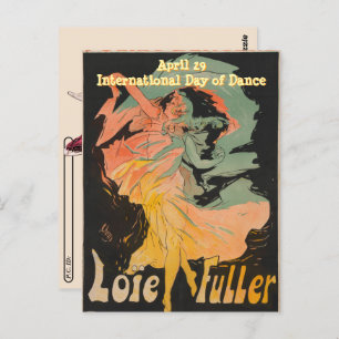Internation Day of Dance - Modern Dance Fine Art  Postcard