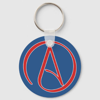 International Atheist Symbol Key Ring