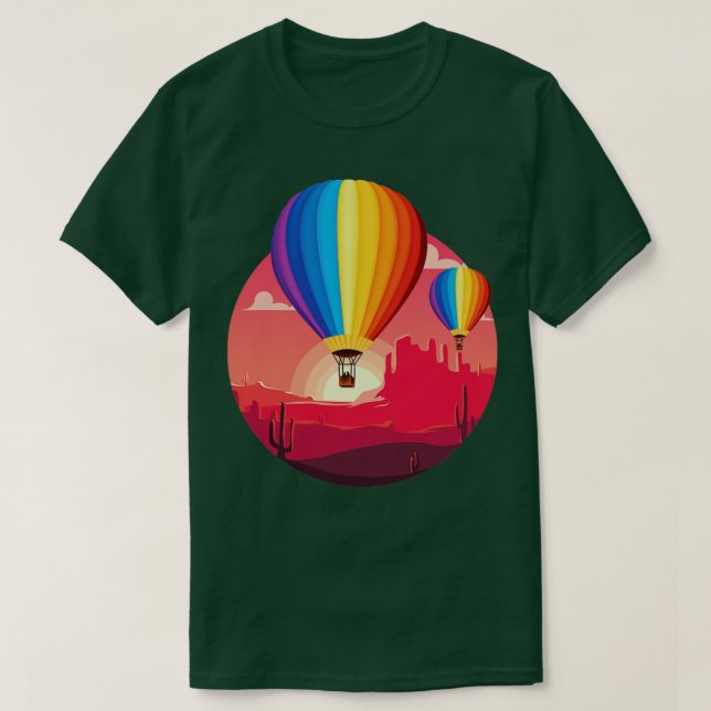 International Balloon Festival Hot Air Balloon Fes T-Shirt (Design Front)