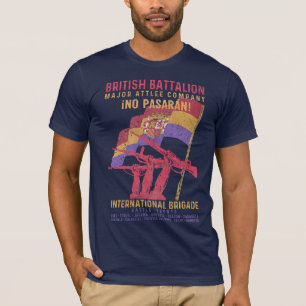 International Brigade British Battalion T-Shirt