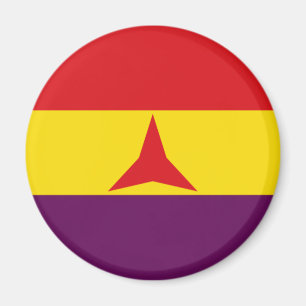 International Brigades Flag (Spanish Civil War) Magnet