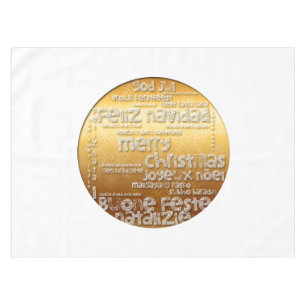 International Christmas Navidad Noel Tablecloth
