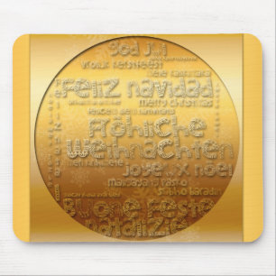 International Christmas Weihnachten Mousepad