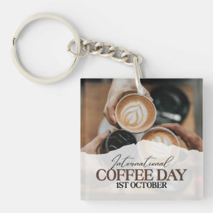 International Coffee Day+ Key Ring