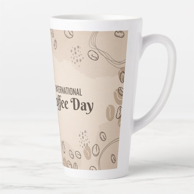 International Coffee Day+ Latte Mug (Right)